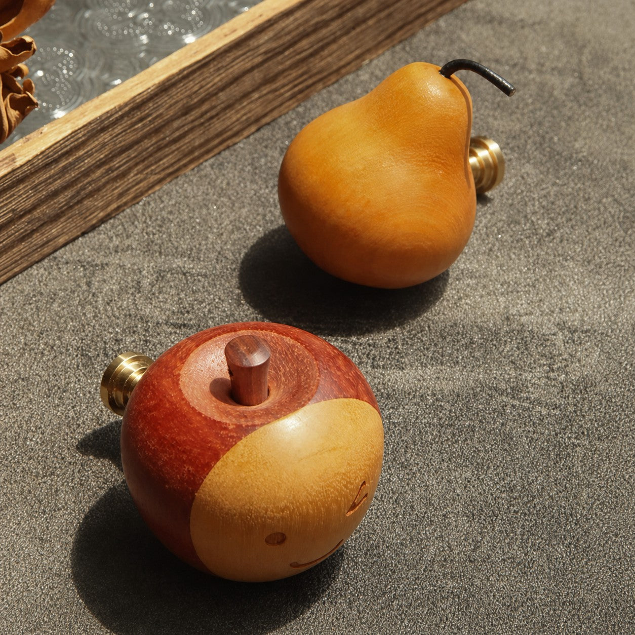 Handcrafted Wooden Fruit Cabinet Hardware