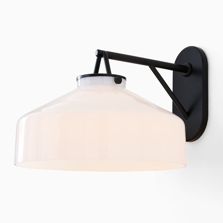 Hanton Minimalist Outdoor Wall Light - Matte Metal Industrial Sconce for Modern Spaces