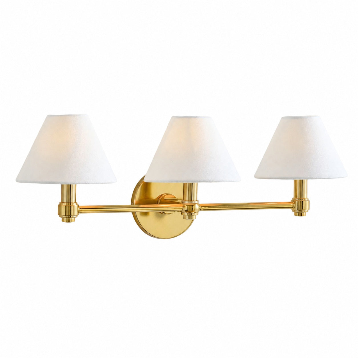 Roven Metal Sconce - Single and Triple Wall Light for Living Room