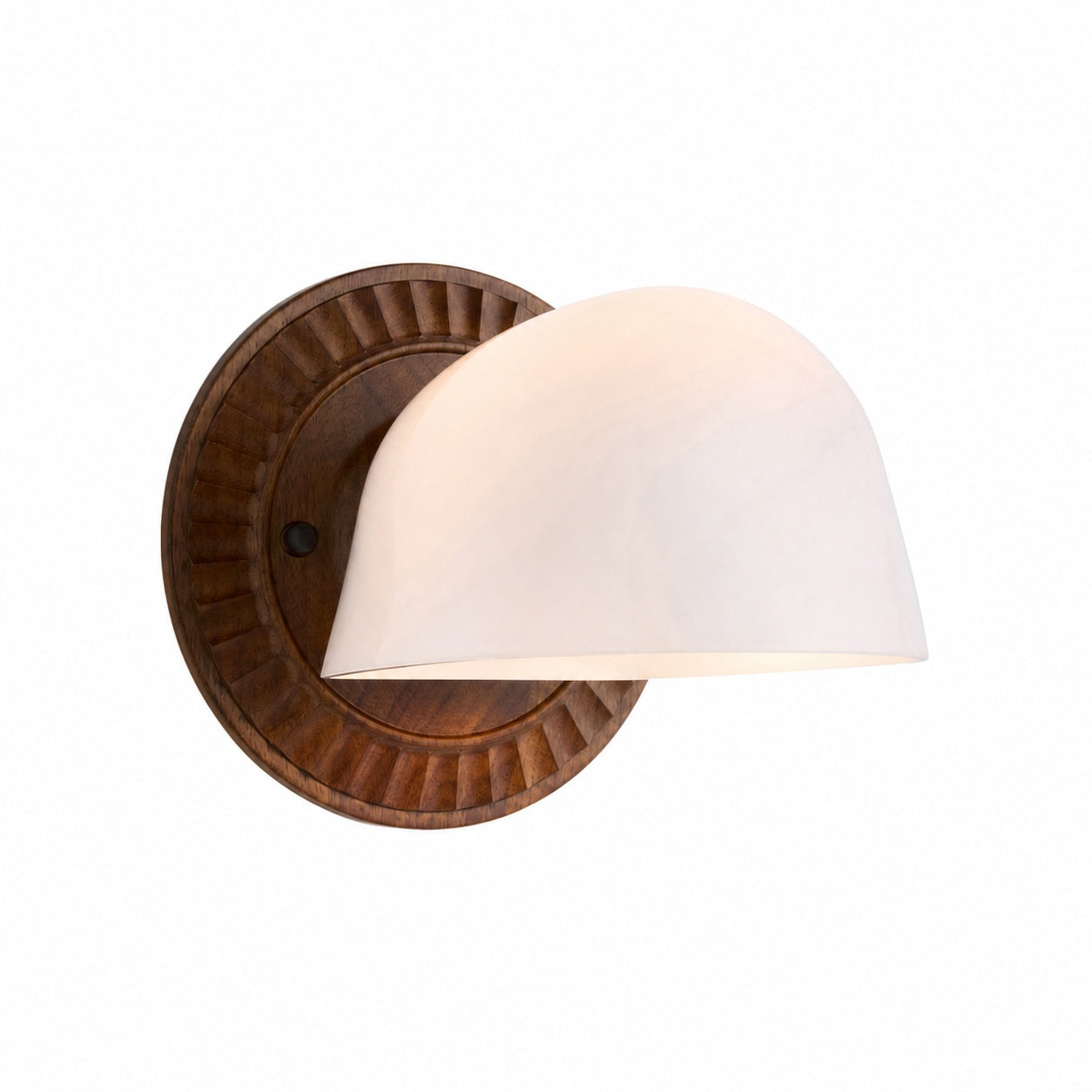 Fiesta Fluted Wall Sconce – Art Deco Inspired Design with Soft Ambient Lighting for Bathroom or Bedroom