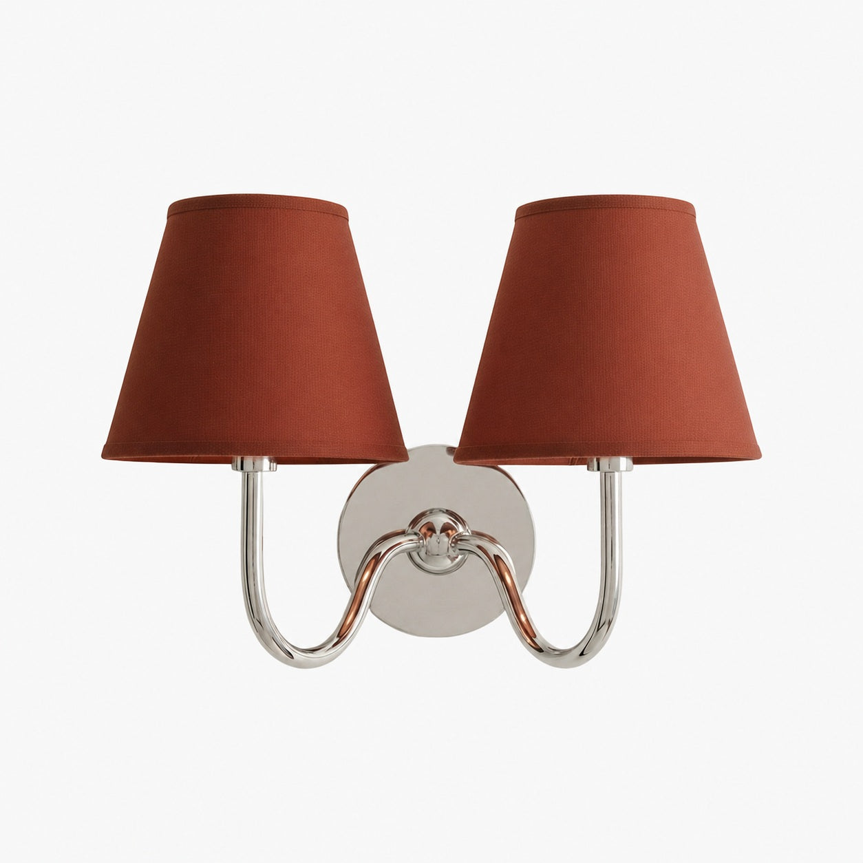 Luvora Vintage Pleated Shade Wall Lamp - Modern Brass Linen Wall Lighting