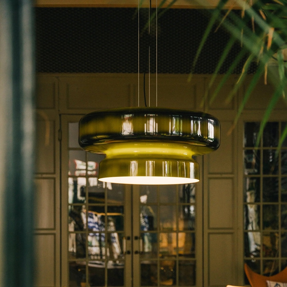 Bohemia Pendant light - Multi Colored Glass Pendant Lamp