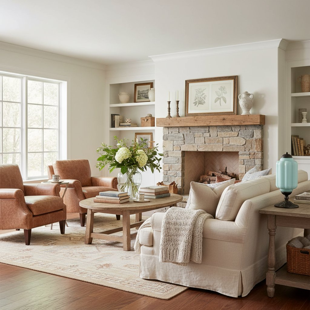 Retro Eloise Milk Glass Table Lamp for Bedroom Decor