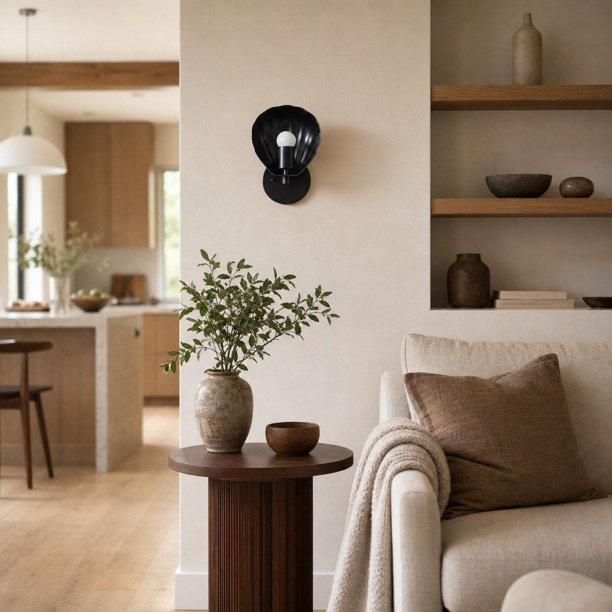 Ornato Luxe Deco Brass Wall Light - Multiple Finishes Available
