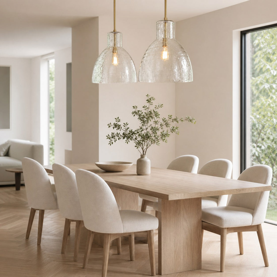 Glavira Recycled Glass Pendant Collection - Modern Kitchen Lighting