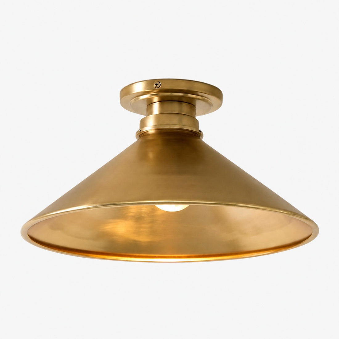 Aurenza Timeless Flush Mount Light - Farmhouse Design with Simple Elegant Charm