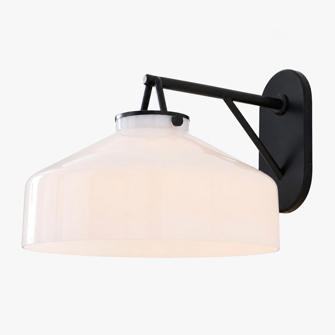 Hanton Minimalist Outdoor Wall Light - Matte Metal Industrial Sconce for Modern Spaces