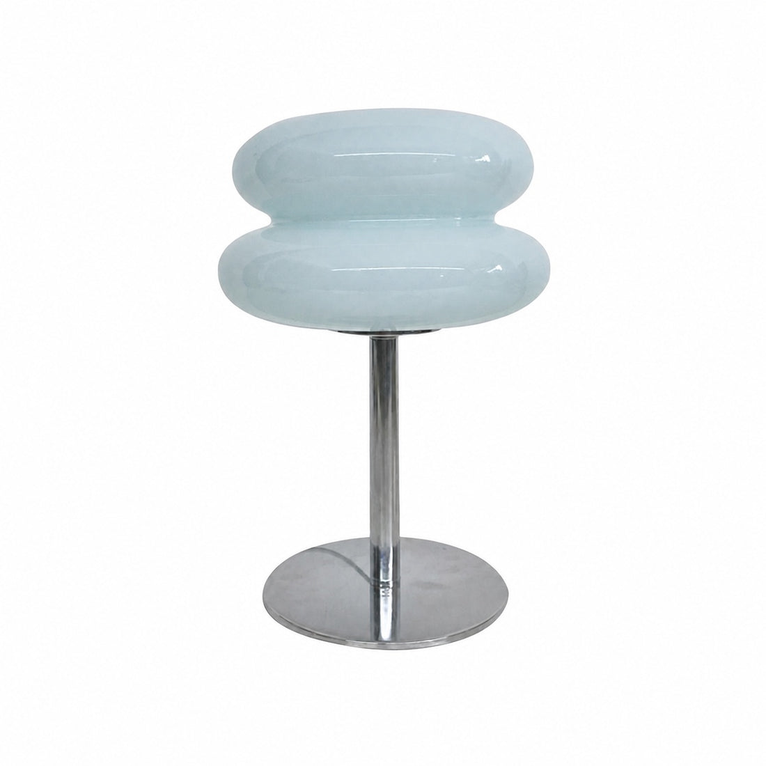 Glasentro Bauhaus Table Lamp Geometric Glass Design Modern Accent for Living Room N12