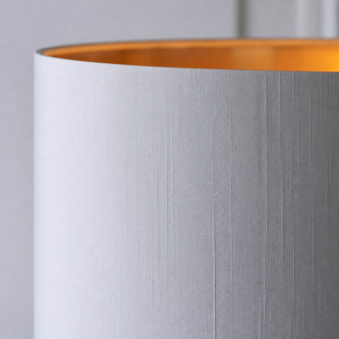 Tela Drum Shade Floor Lamp - Contemporary Fabric Standing Lamp for Home Office