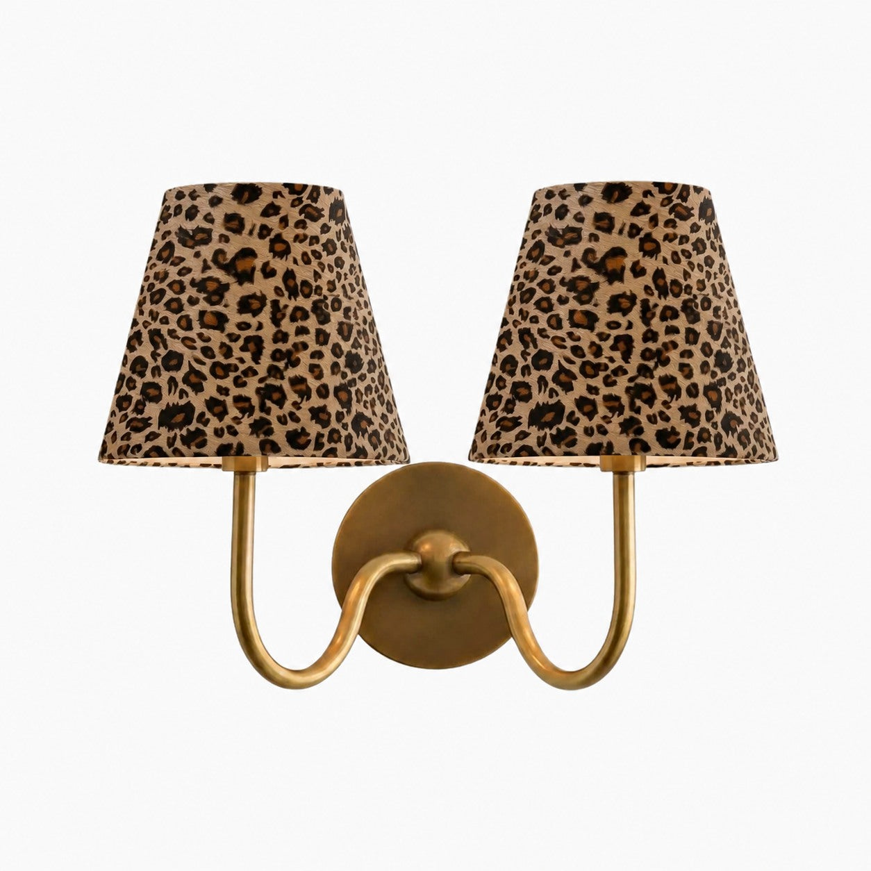 Luvora Vintage Pleated Shade Wall Lamp - Modern Brass Linen Wall Lighting