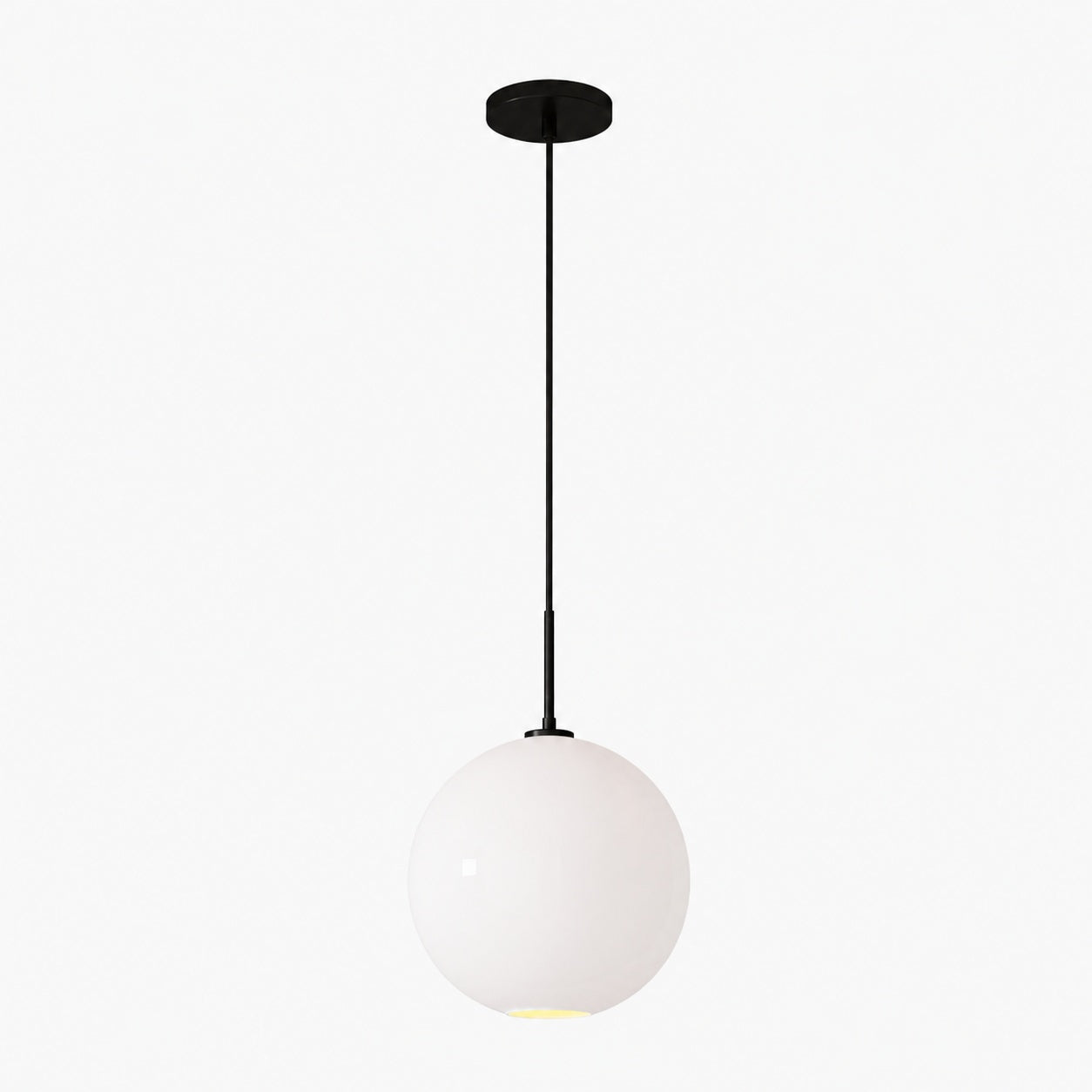 Selvion Sculptural Globe Pendant Light - Modern Glass Pendant Lamp - Sleek Design