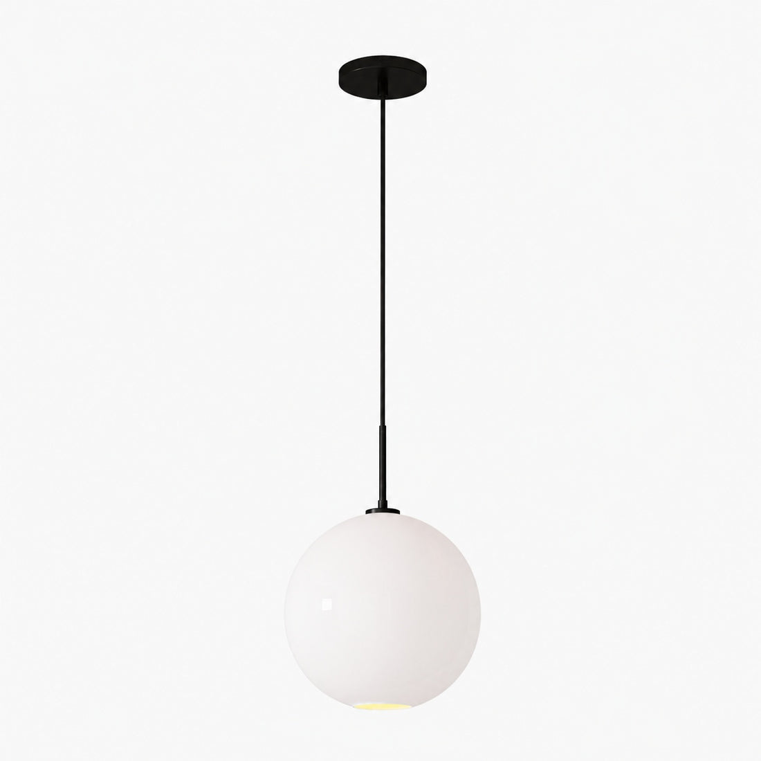 Selvion Sculptural Globe Pendant Light - Modern Glass Pendant Lamp - Sleek Design