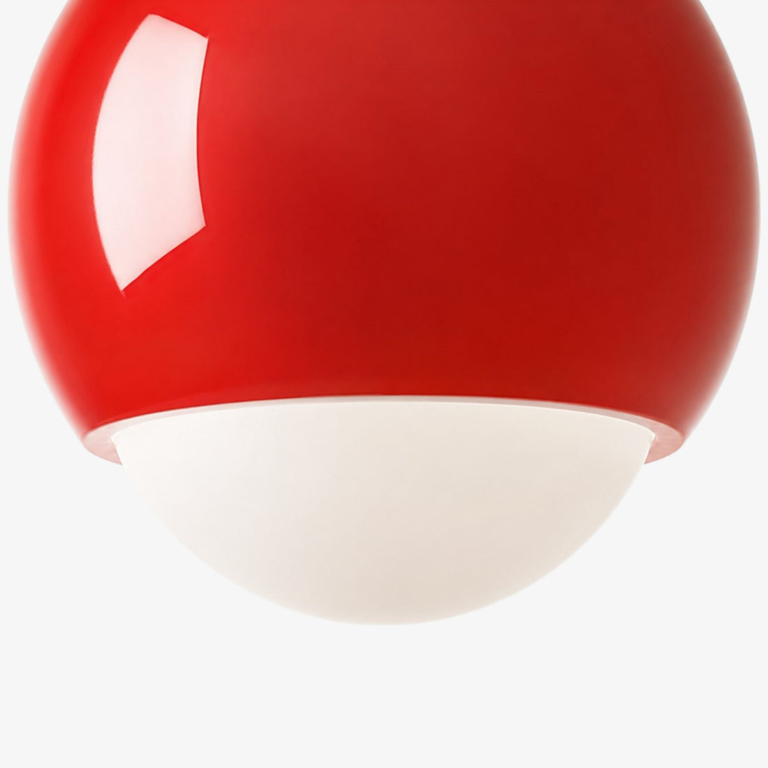 Luma Collection Orb Glass Modern Pendant Light for Living Room