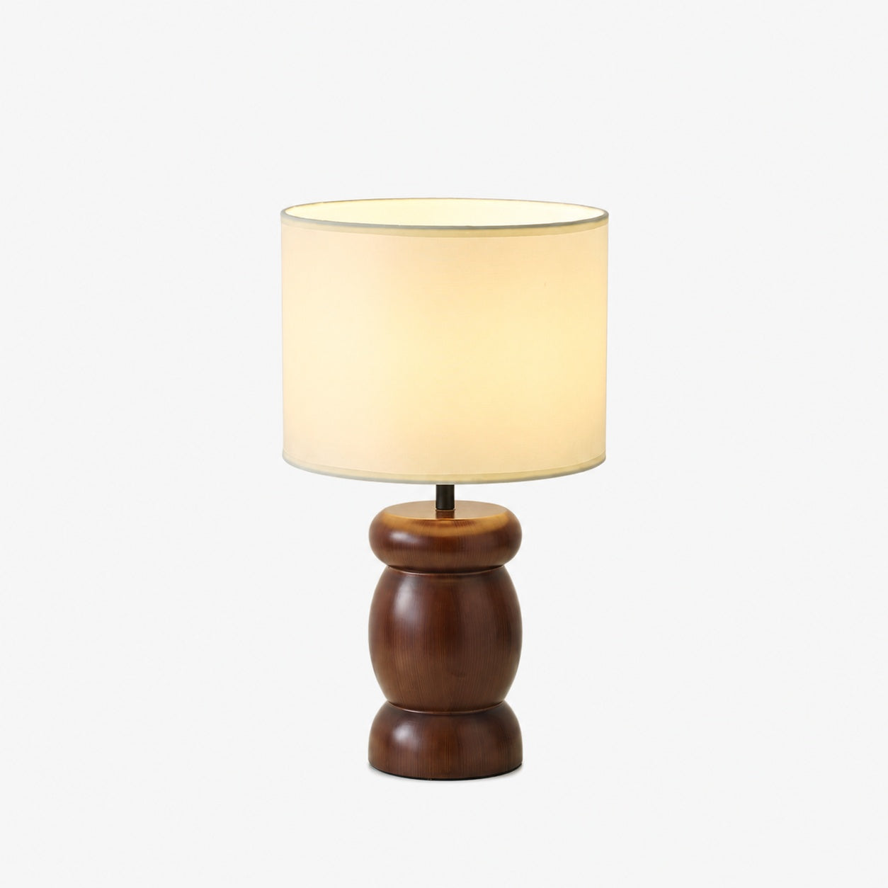 Pebble Wood Table Lamp
