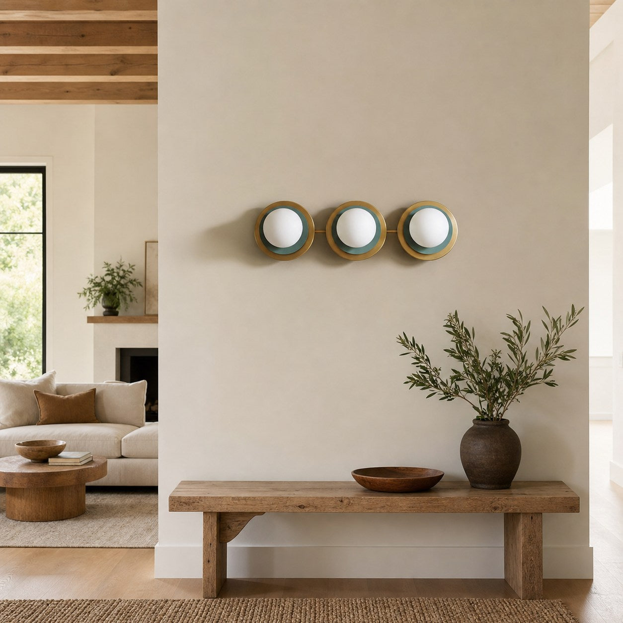 Artivo Layered Modern Brass Ceiling Light - Stylish Home Decor