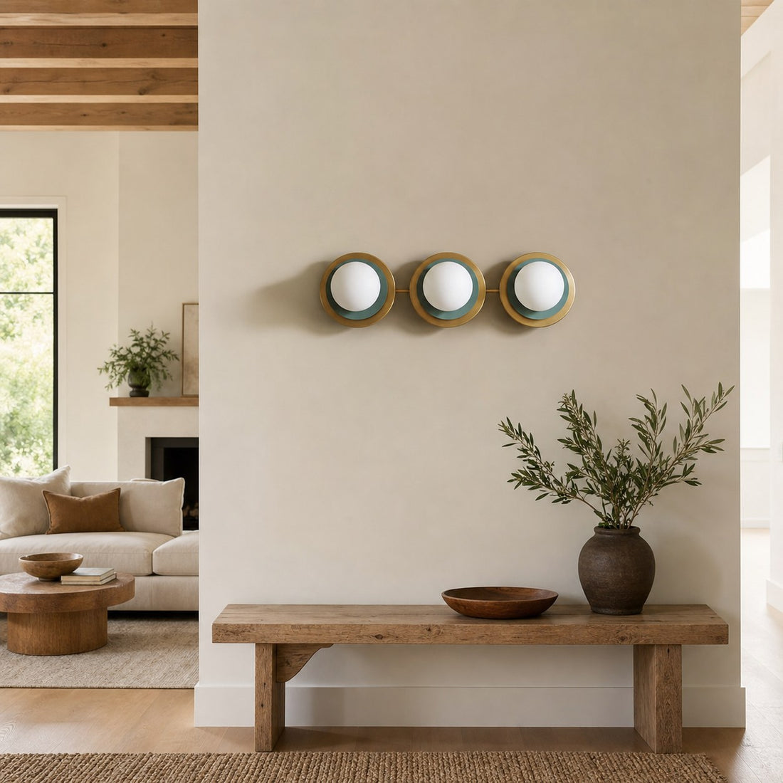 Artivo Layered Modern Brass Ceiling Light - Stylish Home Decor