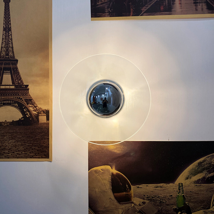 Ethereal French Glass Wall Sconce