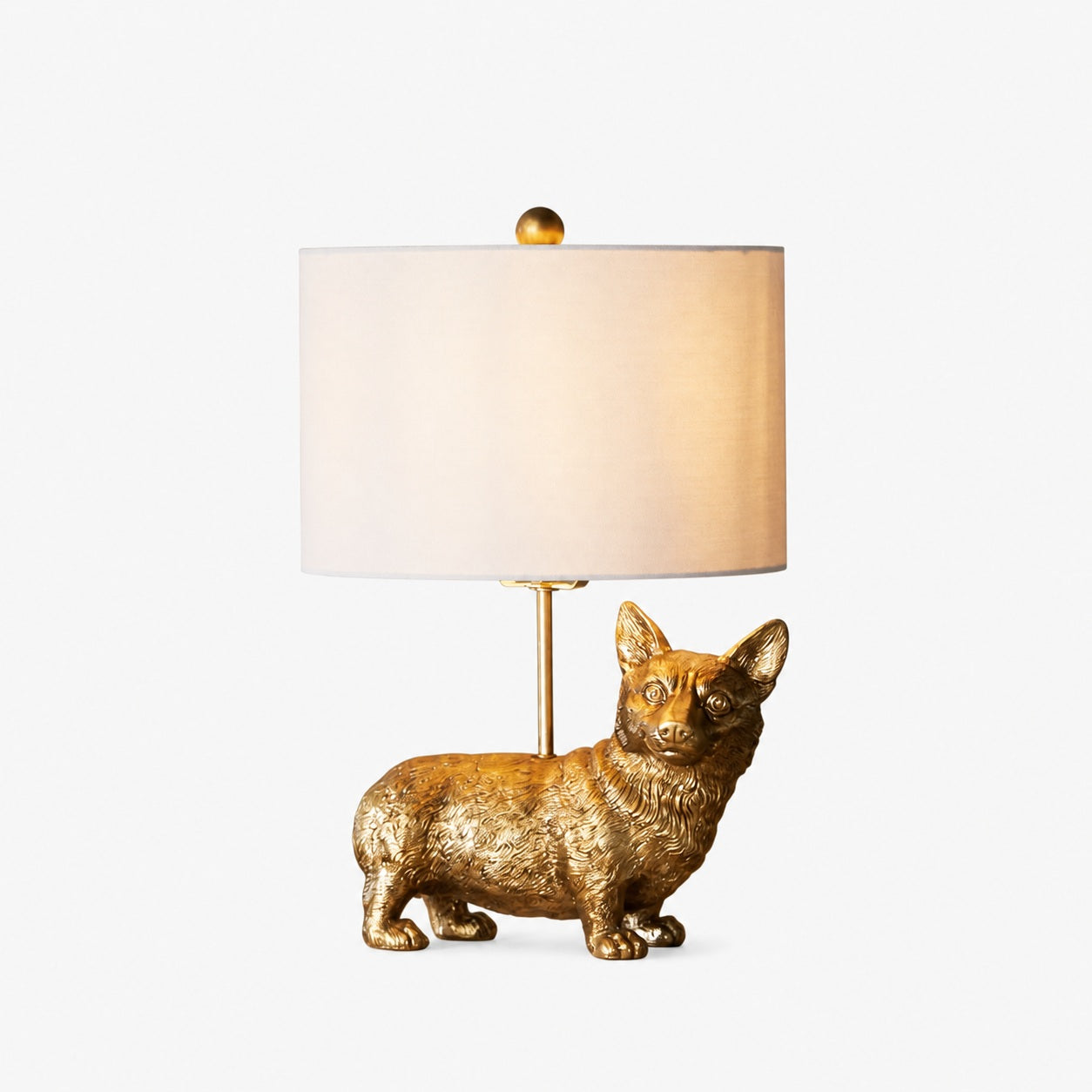 Pawdia Unique Table Lamp - Decorative Animal Bedside Lamp