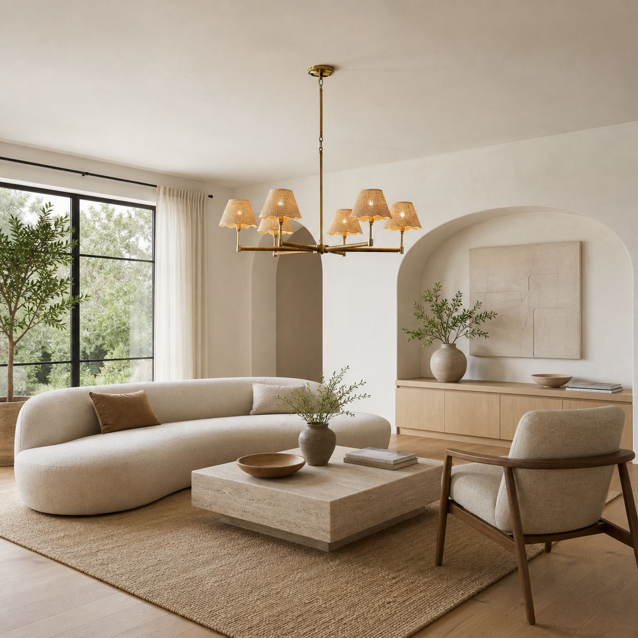 Larkspur Chandelier