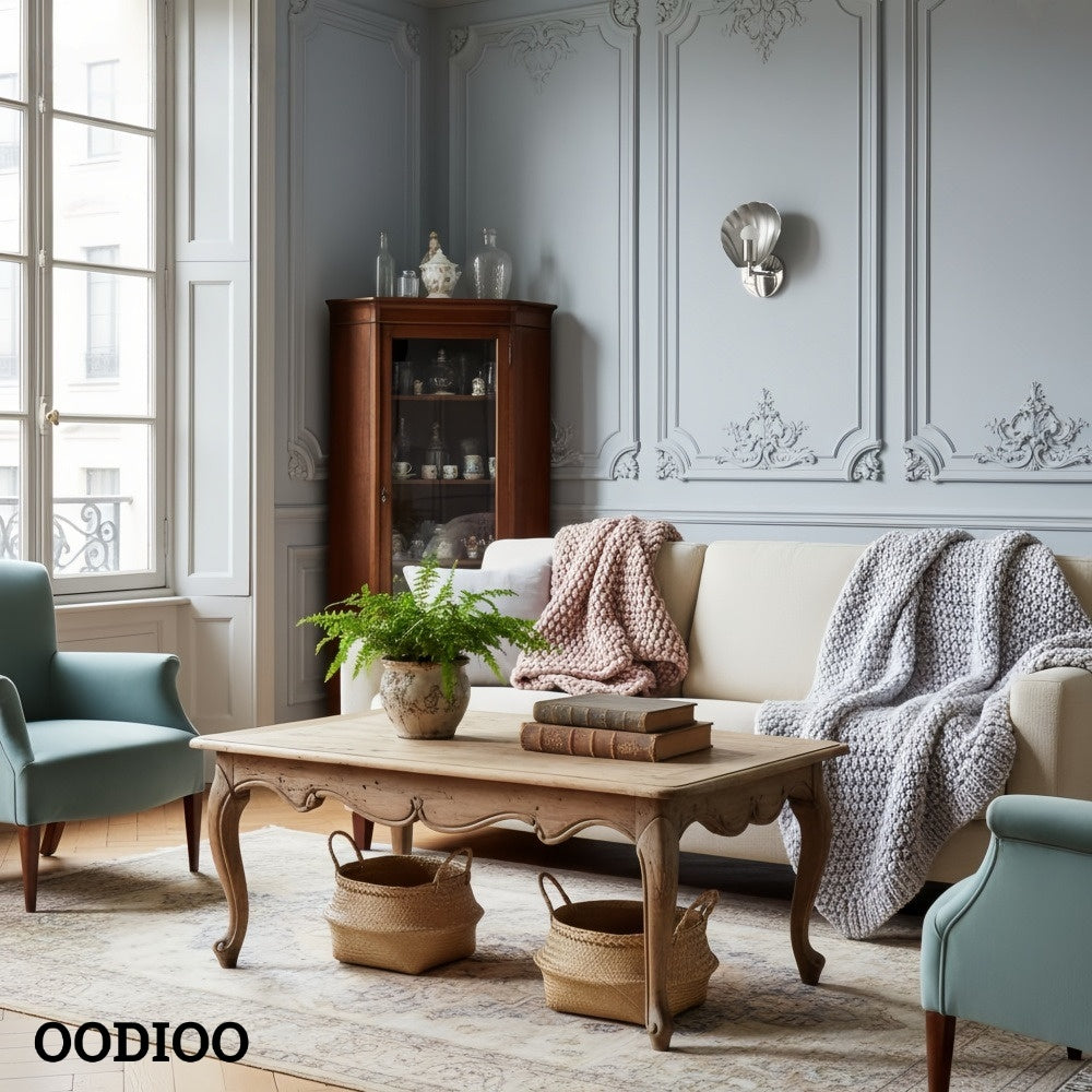 Luminara Modern Art Deco Scalloped Shell Wall Sconce – Hallway & Bedroom Accent Lamp