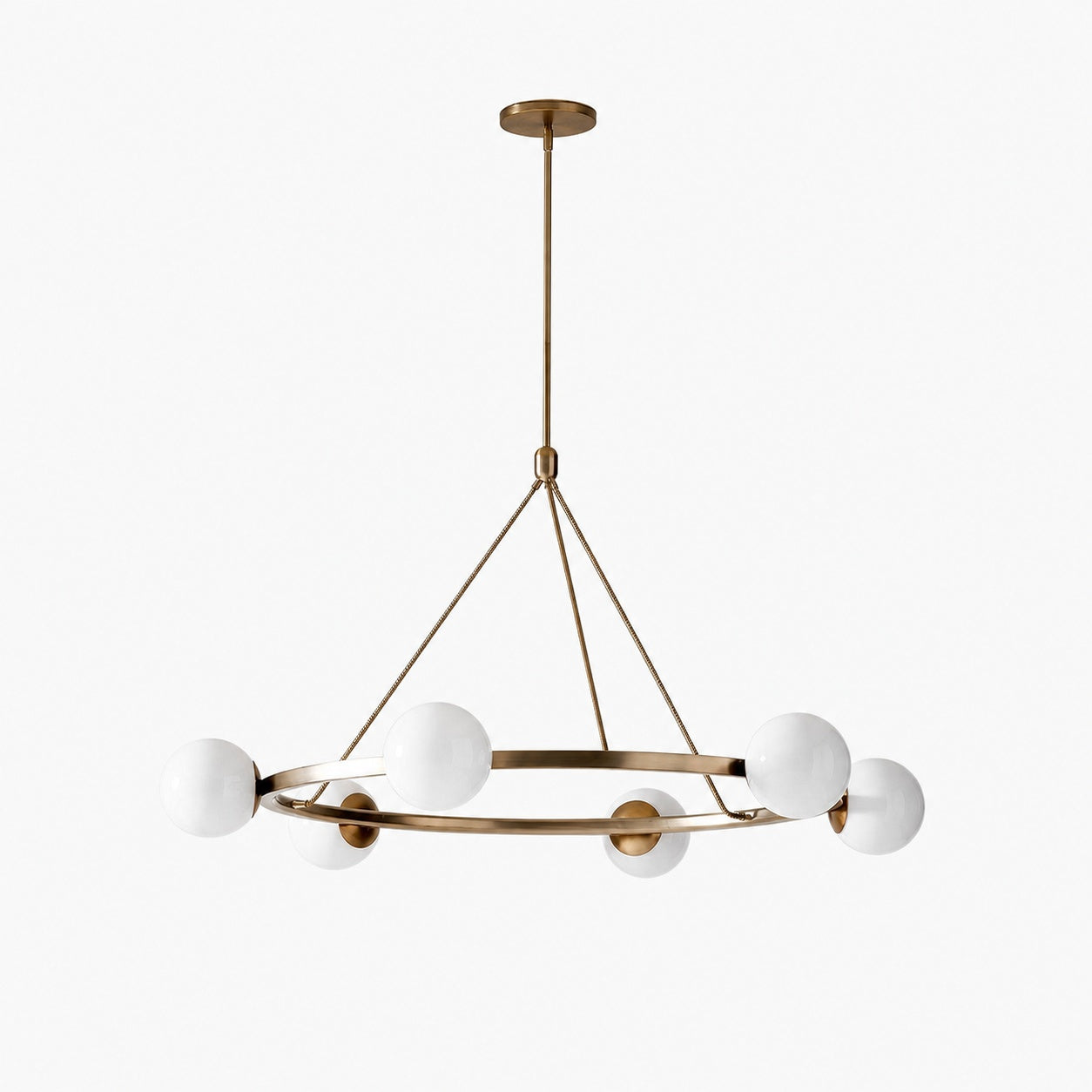 Brelia Round Light Chandelier - Modern Globe Chandelier in Stylish Design