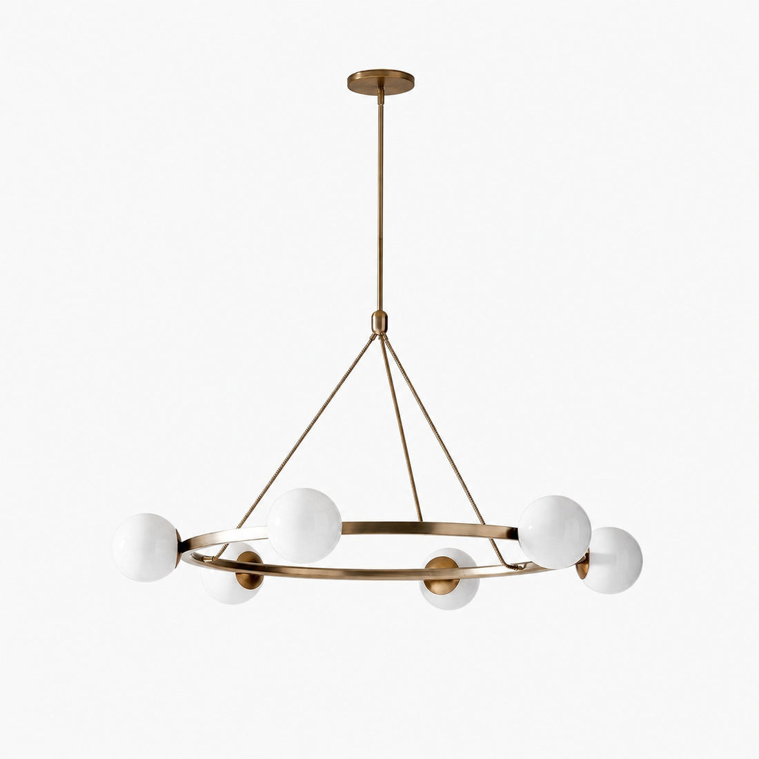 Brelia Round Light Chandelier - Modern Globe Chandelier in Stylish Design