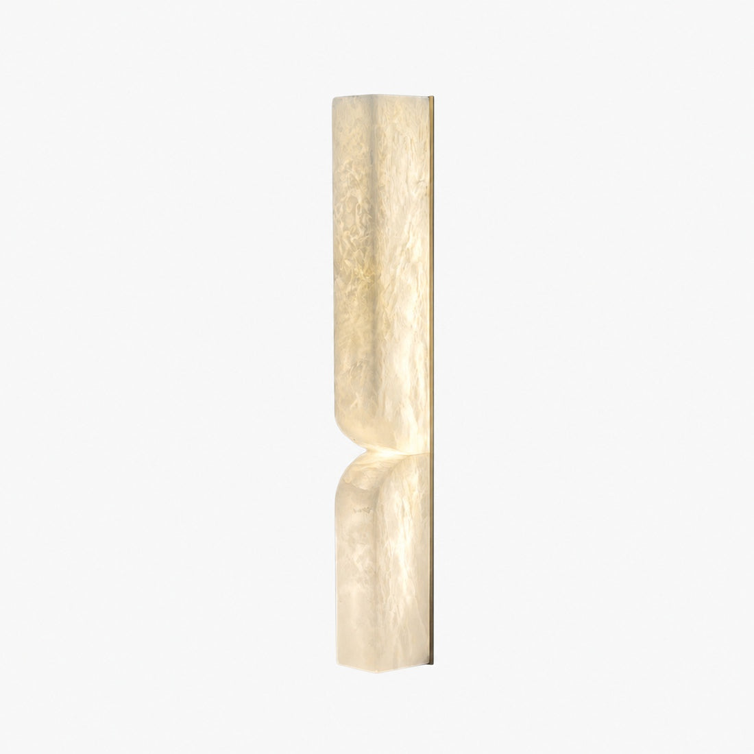 Modern Rectangular Alabaster Wall Lamp – Minimalist Sconce for Bedroom Hallway Living Room
