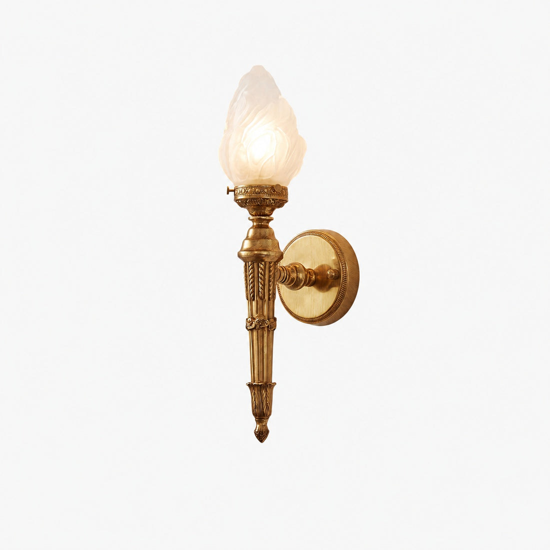 Modern Alabaster Wall Lamp – French Elegant Sconce for Bedroom Living Room Hallway