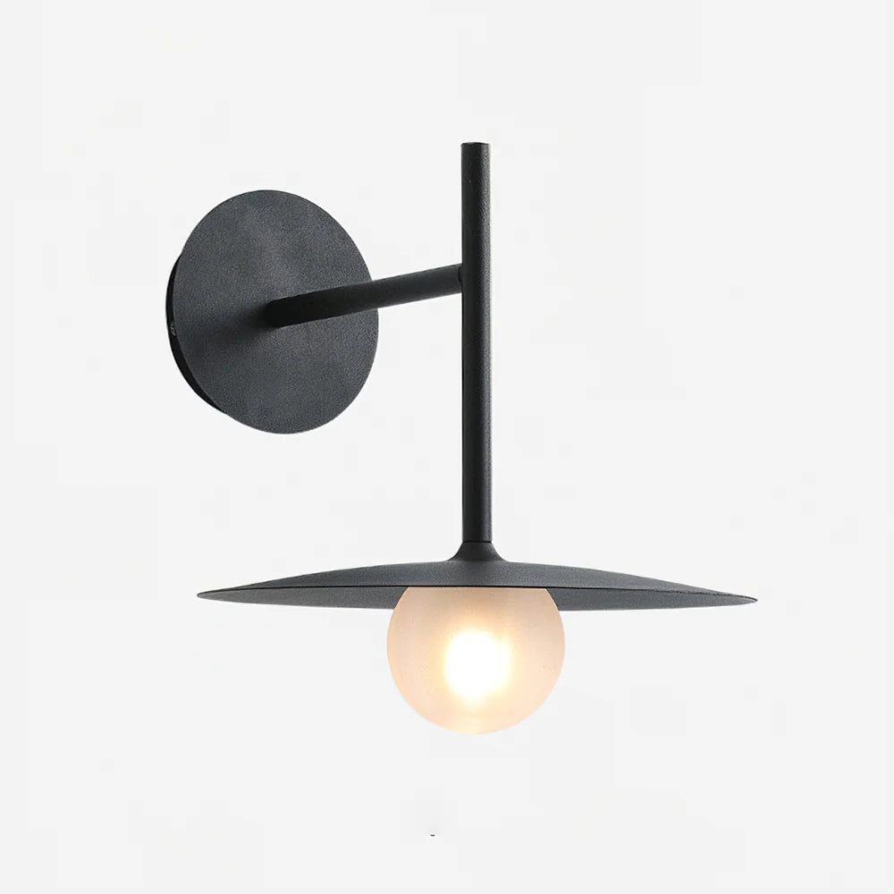 Vintage Top Hat Design Wall Scone