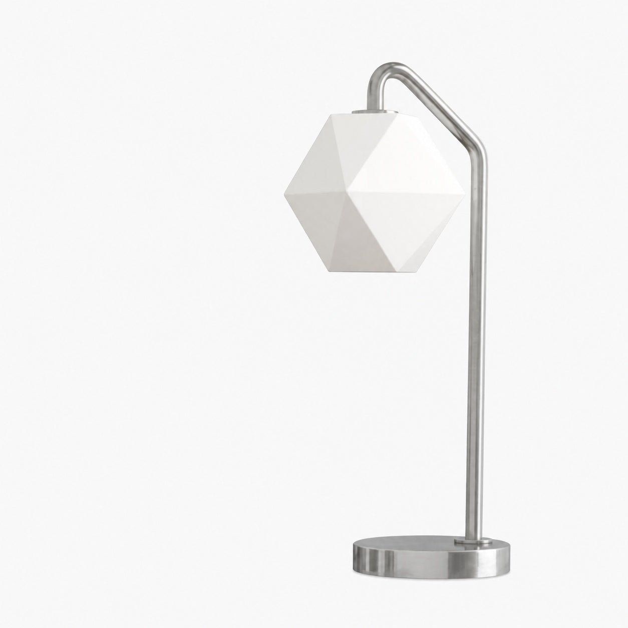 Talvior Luminous Geometric Faceted Glass Table Lamp
