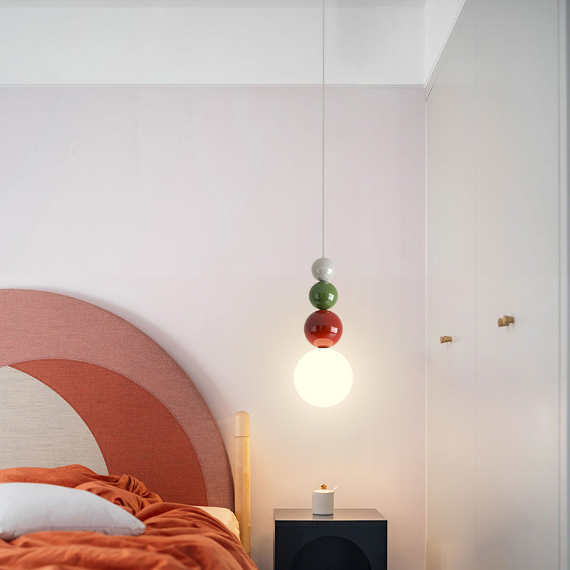 Nodic Style Globe Multicolor Pendant Lamp