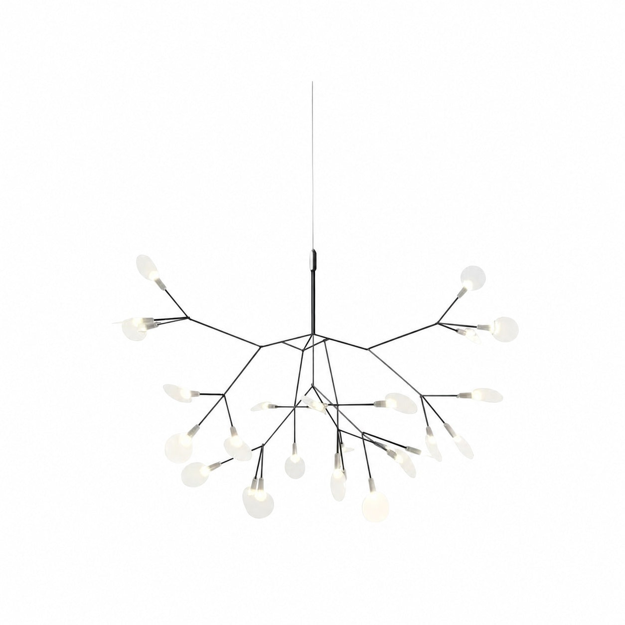 Floresta Artistic Chandelier – Organic Design with Metal and Acrylic for Contemporary Spaces N66