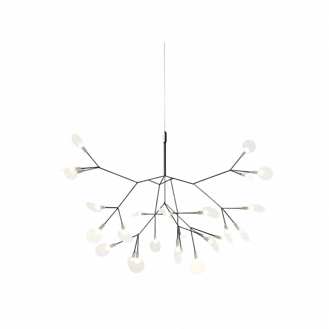 Floresta Artistic Chandelier – Organic Design with Metal and Acrylic for Contemporary Spaces N66