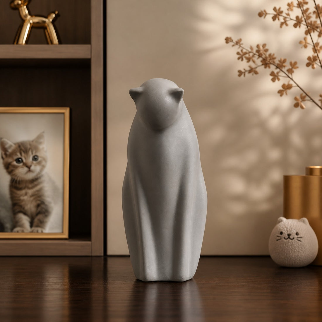 Felora resin cat sculpture variant or set