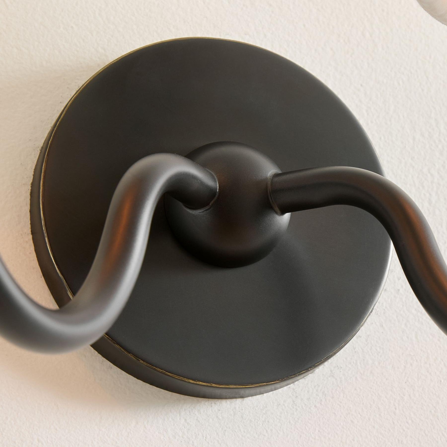 Luvora Vintage Pleated Shade Wall Lamp - Modern Brass Linen Wall Lighting