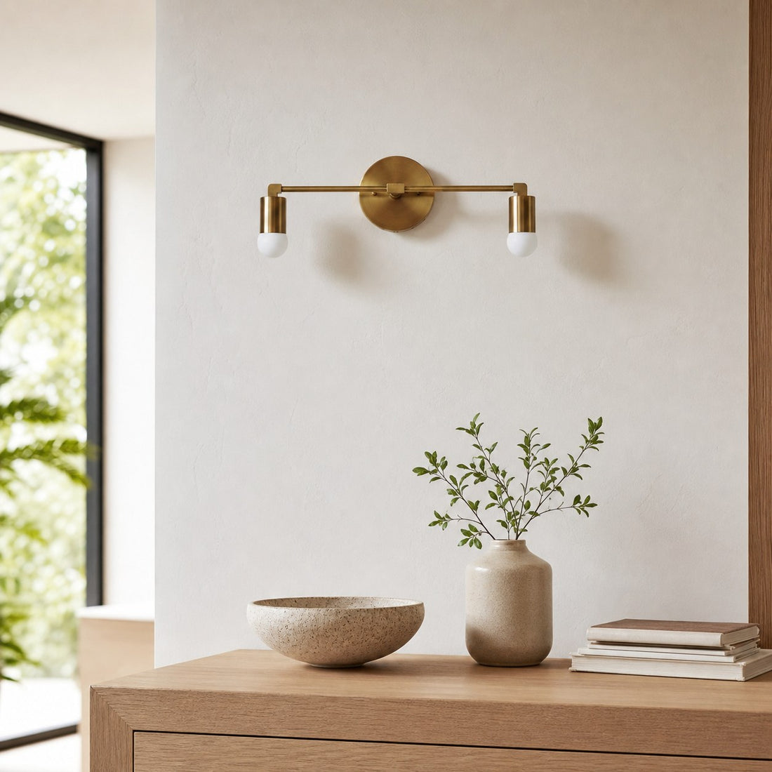 Mobilux Line industrial Bathroom Vanity Light - Minimalist Wall Sconce - Elegant Fixture