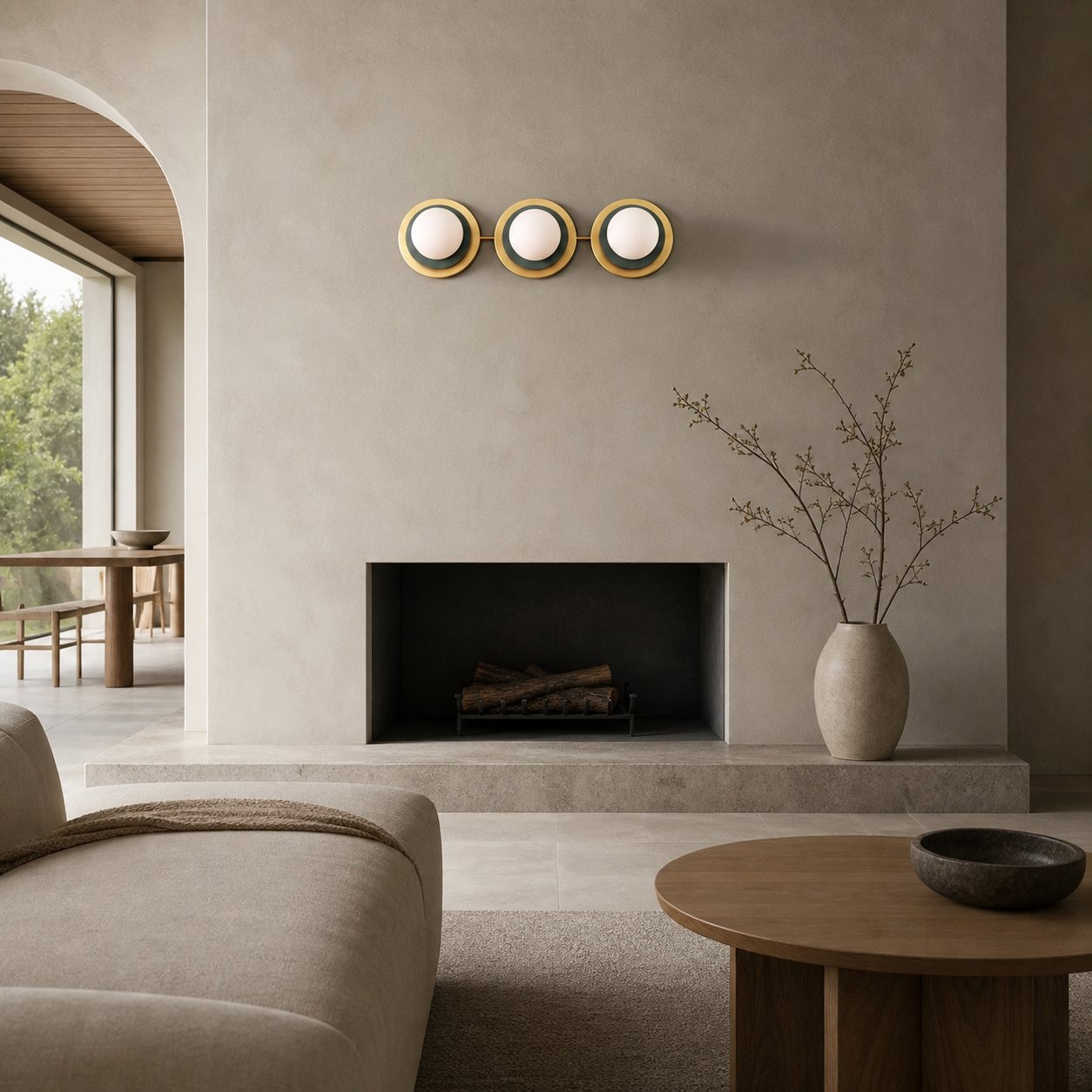 Artivo Layered Modern Brass Ceiling Light - Stylish Home Decor