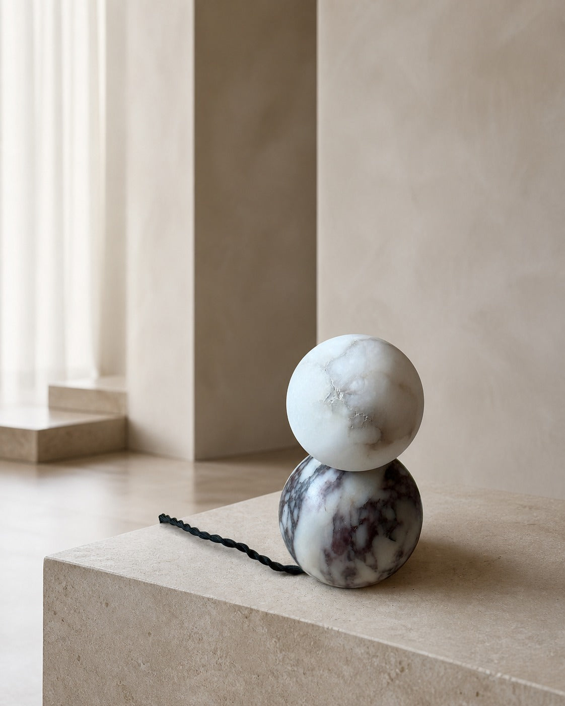 Lucide Marble Table Lamp