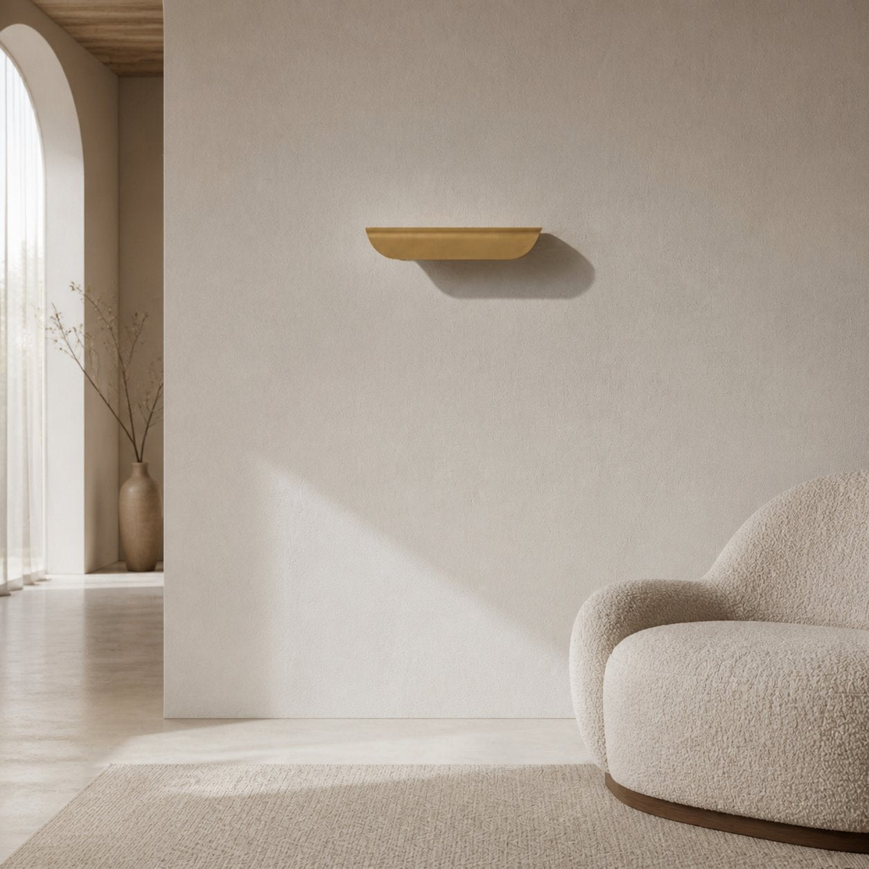 Hidra Modern Metal Wall Sconce – Minimalist Down-Light Sconce for Modern Homes