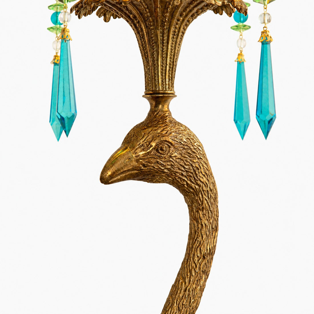 Perky Peacock Floor Lamp