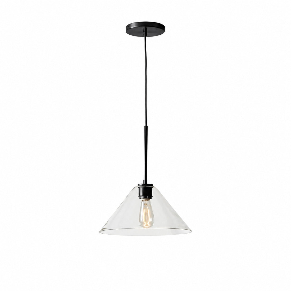 Conica Glass Cone Pendant Lamp – Modern Style Light for Any Room