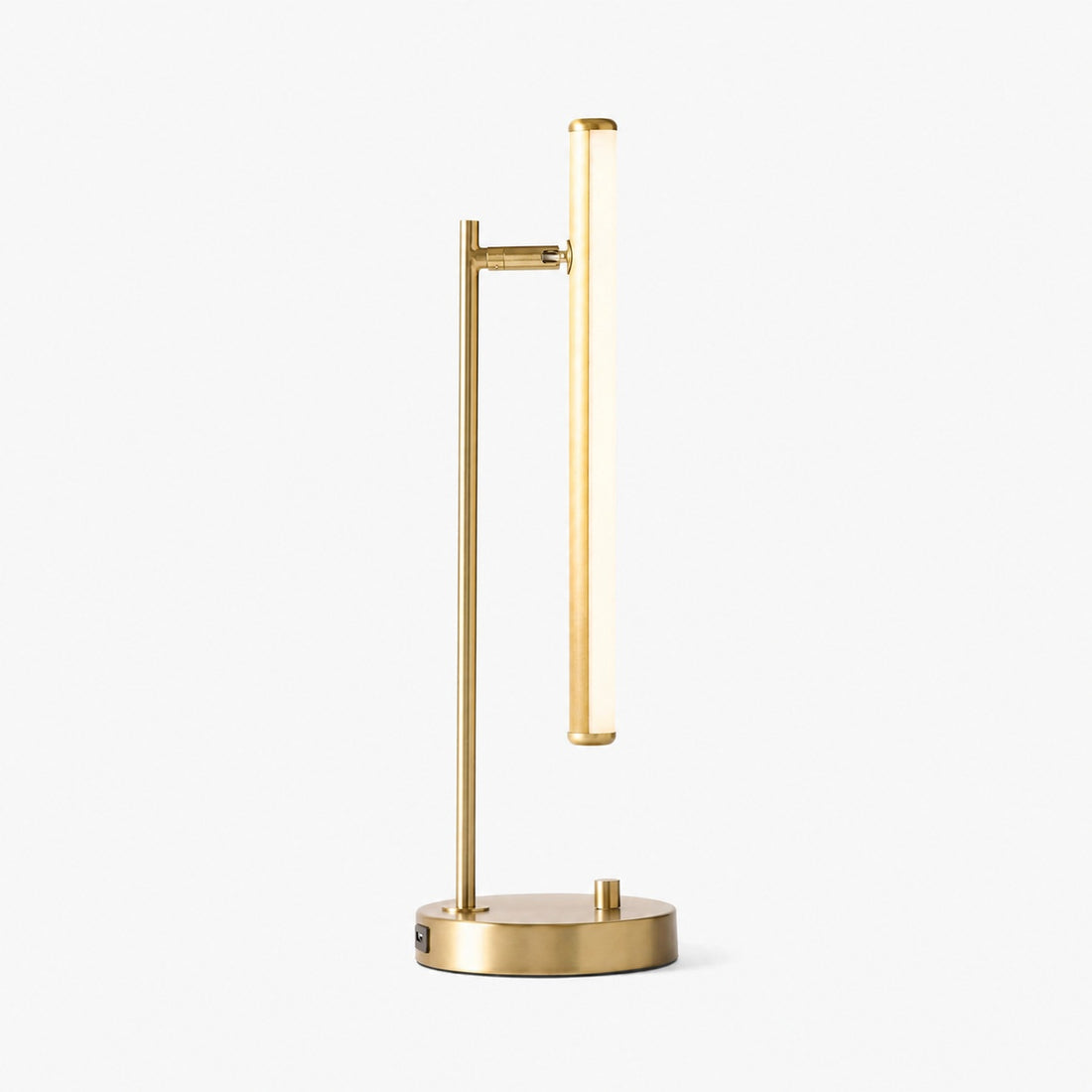 Voro Modern LED USB Table Lamp - Sleek Metal Desk & Bedside Lighting