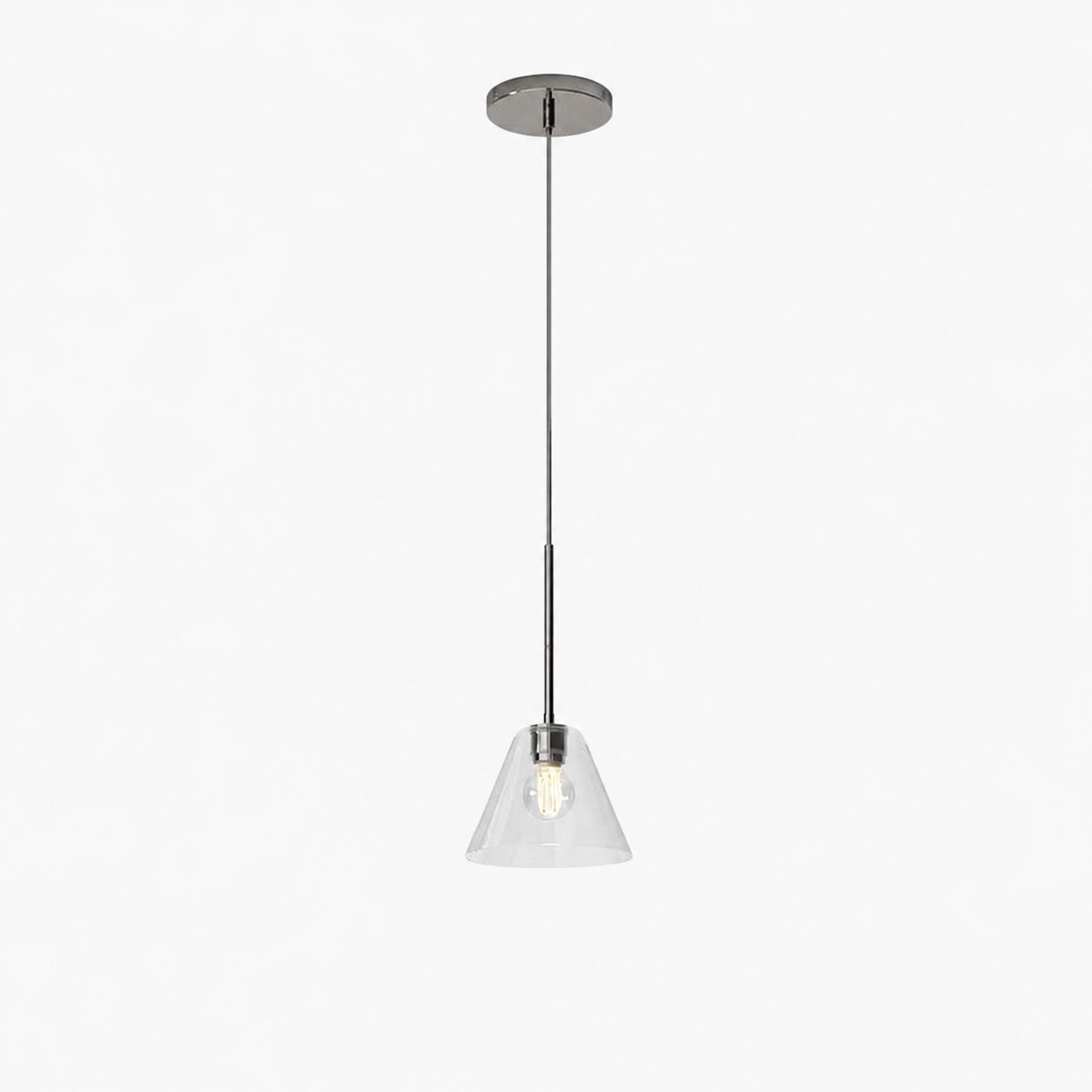 Conica Glass Cone Pendant Lamp – Modern Style Light for Any Room