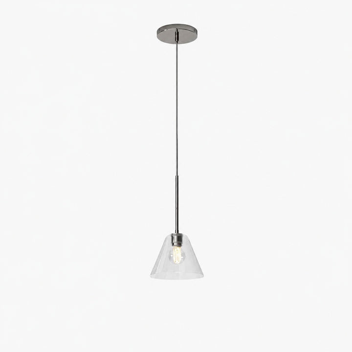 Conica Glass Cone Pendant Lamp – Modern Style Light for Any Room