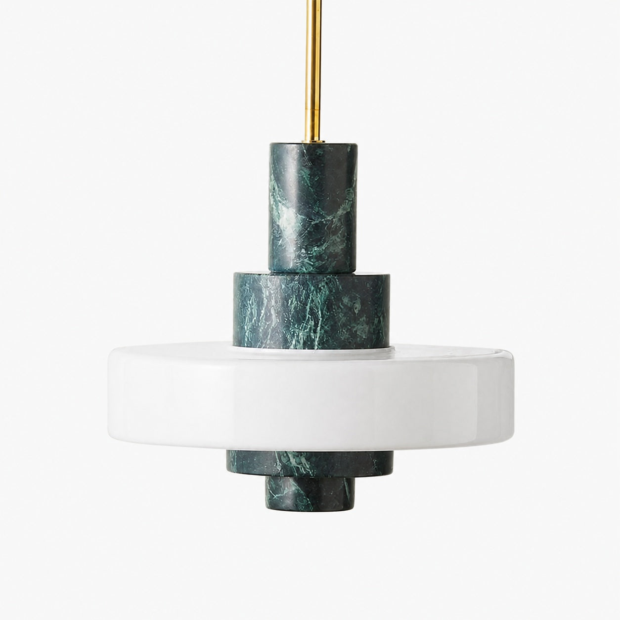 Mercury Green Marble Pendant Lamp