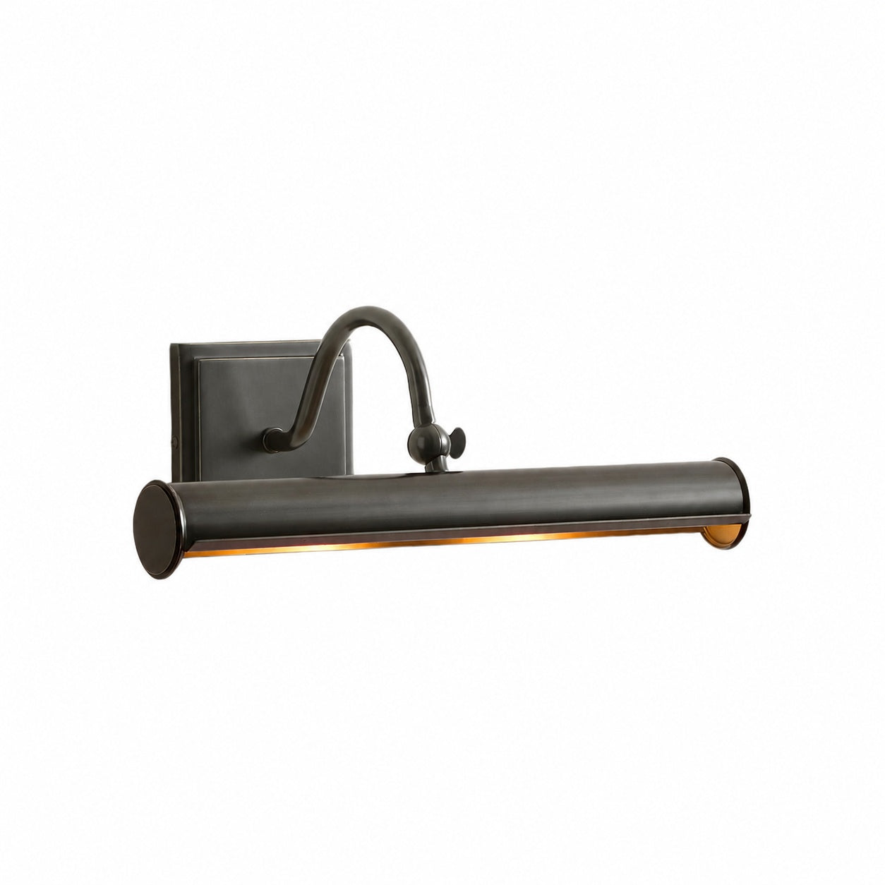 Serena Slim Hood Sconce - Transitional Style Art Lighting For Living Room