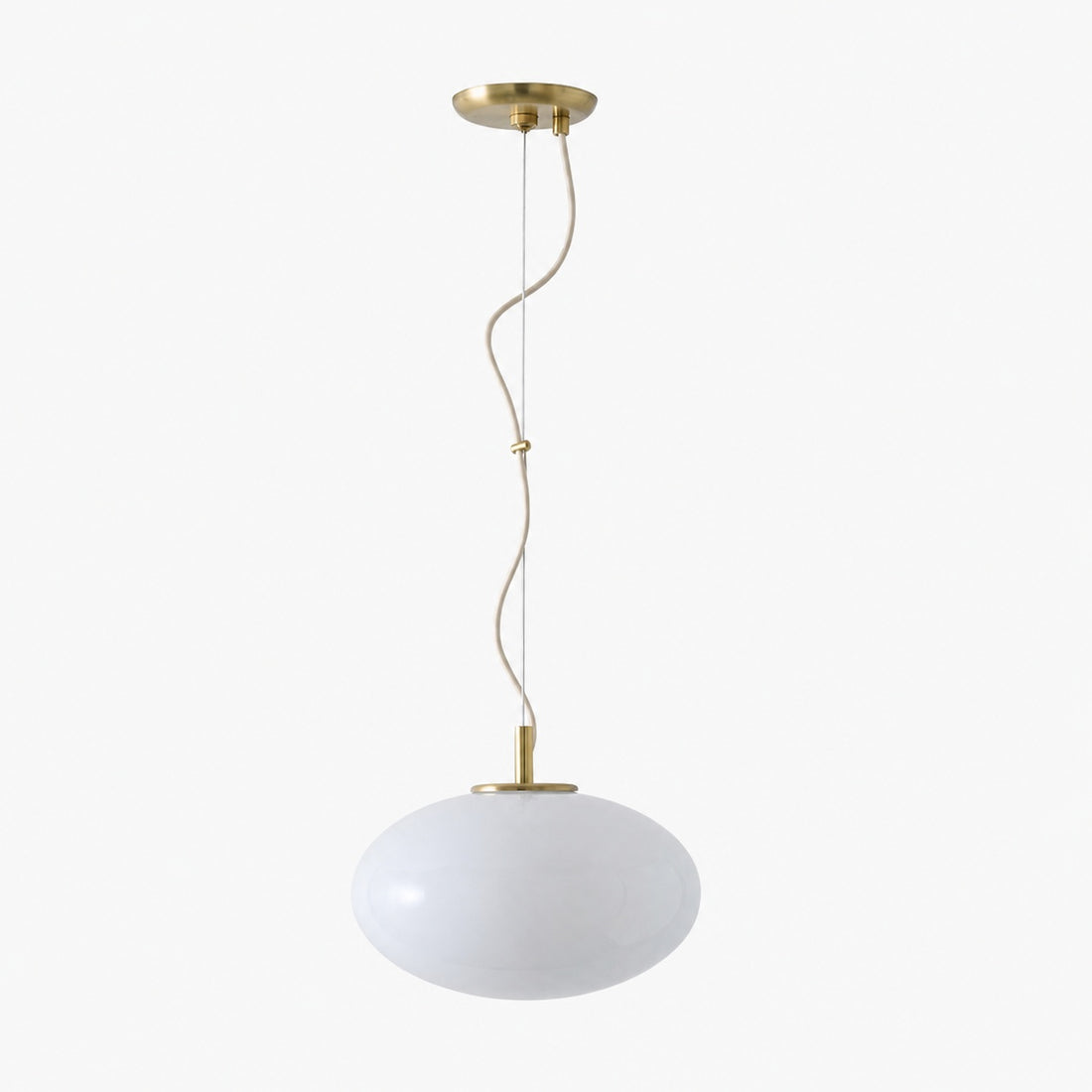 Lumivelle Minimalist Glass Pendant – Adjustable Height Dimmable Design