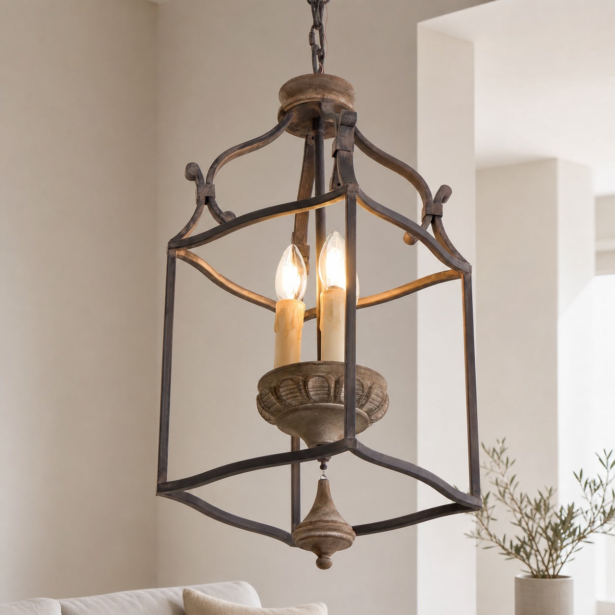 Traditional Birdcage Chandelier