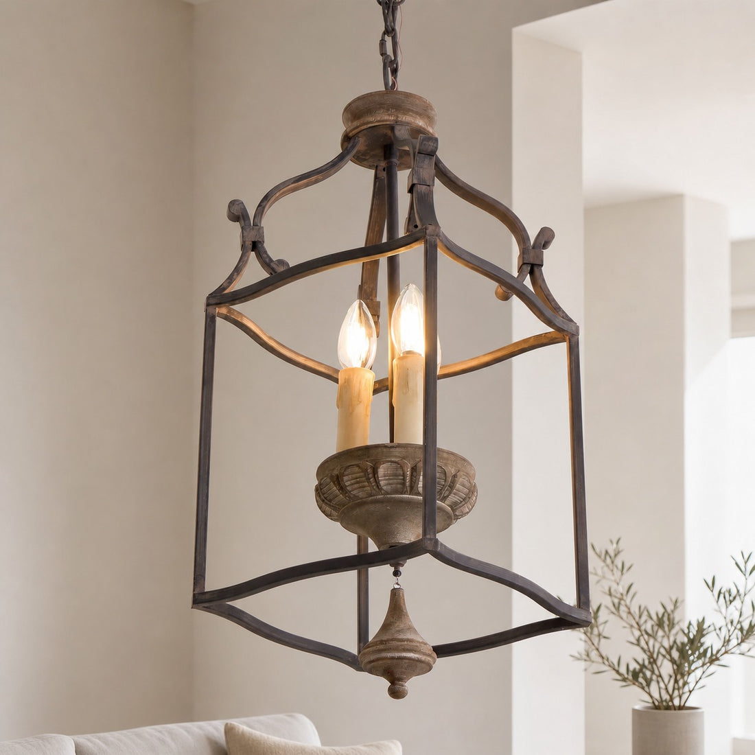 Traditional Birdcage Chandelier