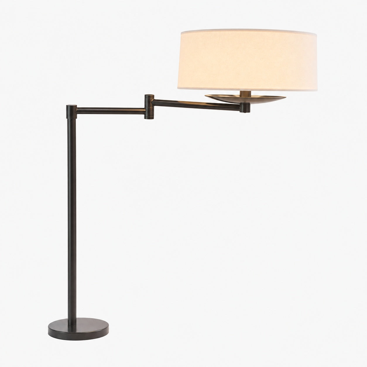 Rowan Articulating Floor Lamp - Adjustable Iron Design for Task Lighting